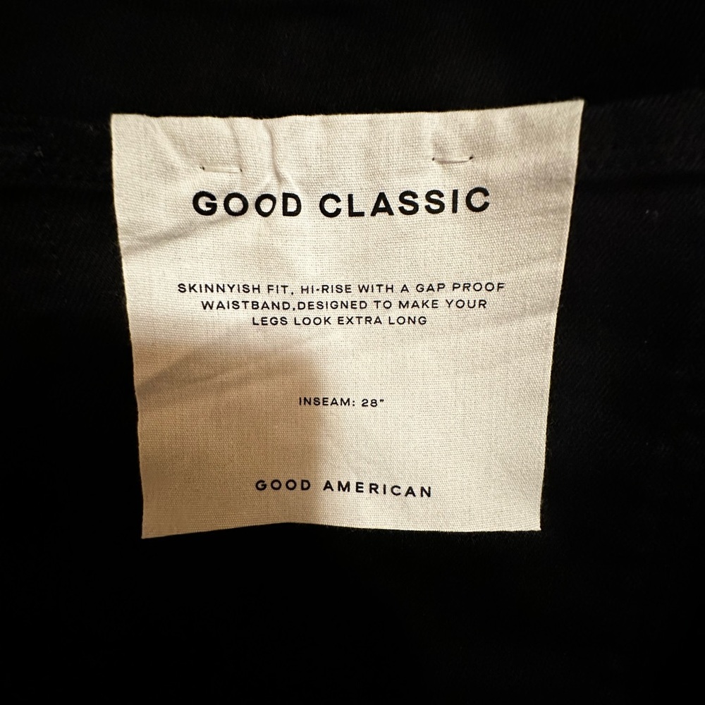Good American Always Fits Jesns Good
Classic Jeans Sz 20-26 NWT - Picture 6 of 8